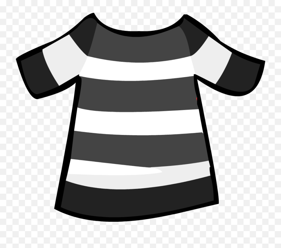 Clipart Clothes Striped Shirt Clipart Clothes Striped Shirt - Gacha Life Black Shirt With Stripes Emoji,Black Shirt Png
