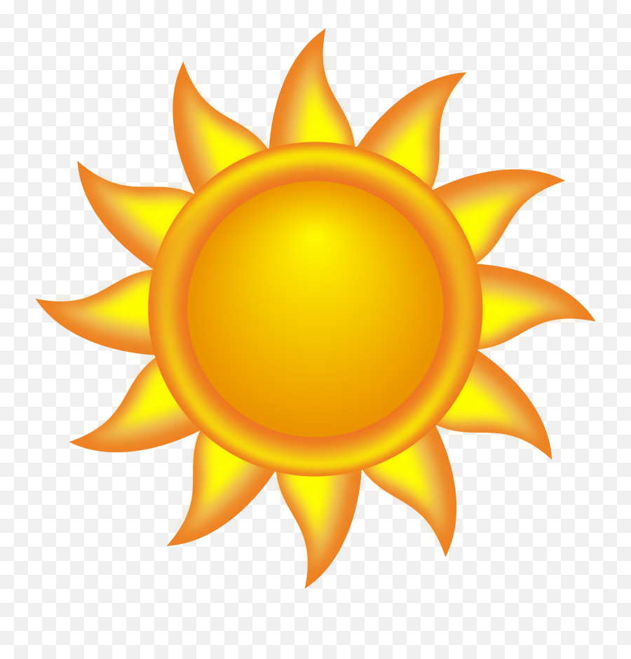 Clipart Sun Water Clipart Sun Water - Sun Clipart Emoji,Sun Clipart