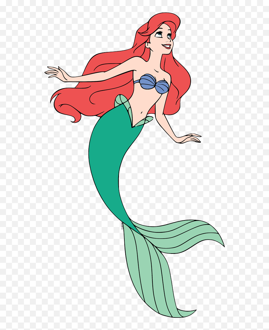 Mermaid Ariel Clip Art - Mermaid Emoji,Ariel Png