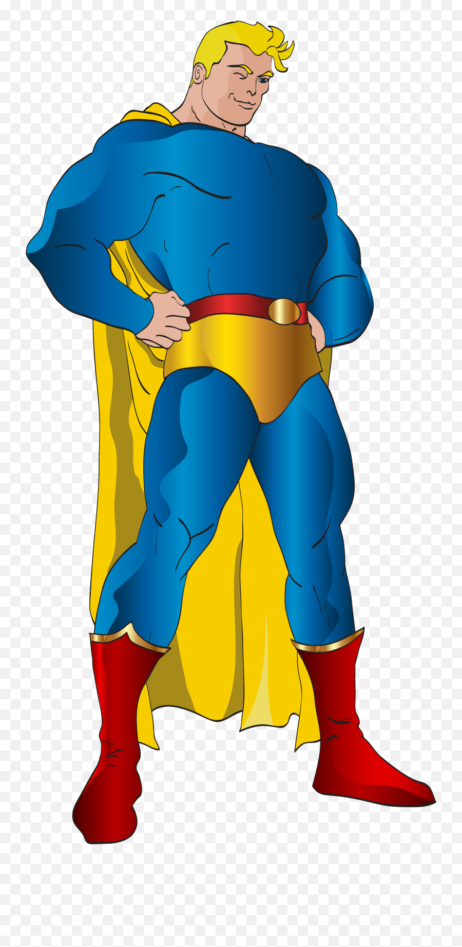 Superhero Png Clip Art Image - Png Transparent Super Heroes Emoji,Hero Clipart