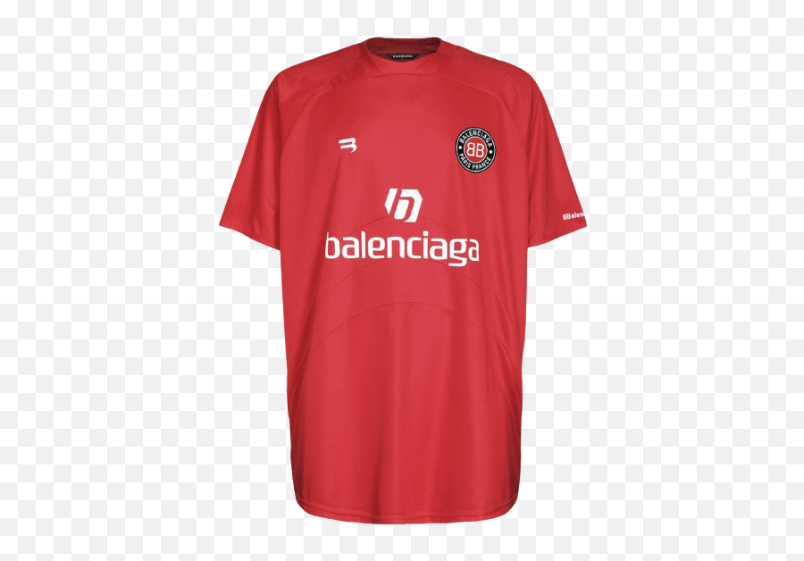Balenciaga Logo Mesh Football Jersey - Soccer Uniform Emoji,Balenciaga Logo