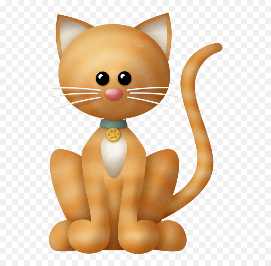 Clip Art Cat Png Transparent Png Image - Imagem Png De Gato Emoji,Animal Clipart