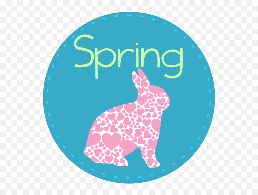 Spring With Bunny Clip Art At Clkercom - Vector Clip Art Spring And Bunny Clipart Emoji,Rabbi Clipart