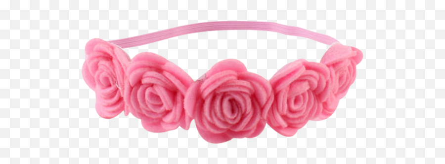 Pink Flower Headband Png Png Image With - Pink Headband Png Emoji,Headband Png