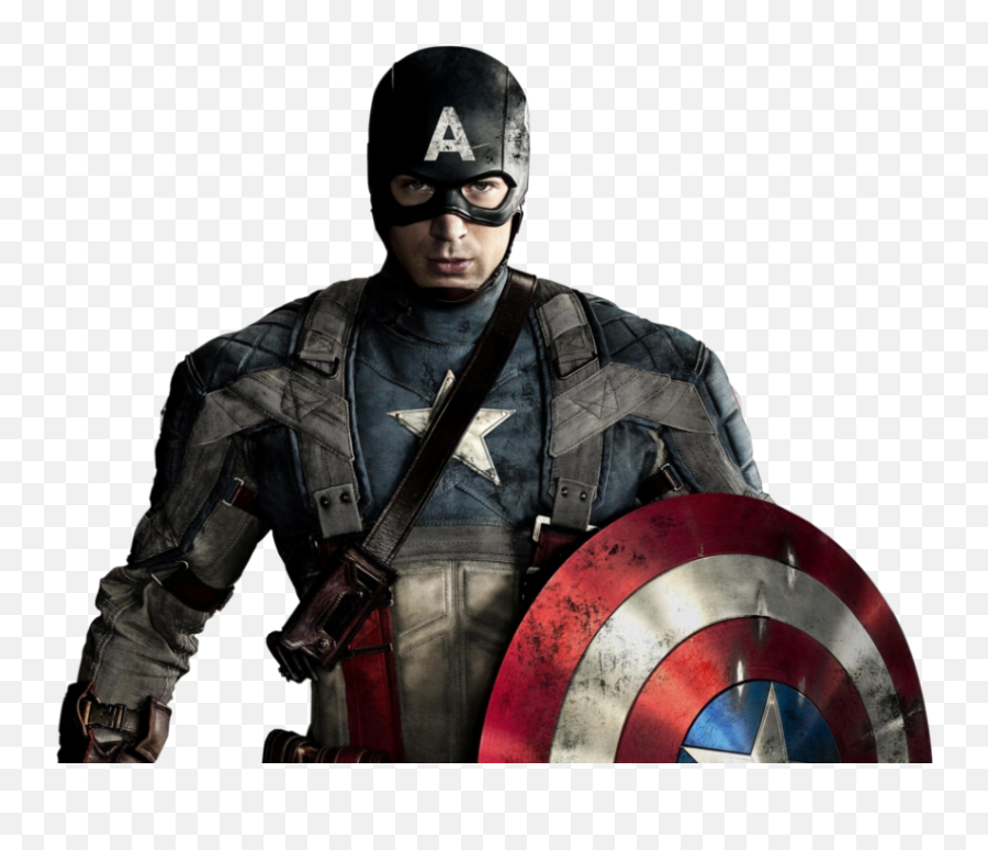 Captain America Chris Evans Shield Hd Png Download - Full Captain America The First Avenger Suit Png Emoji,Captain America Shield Png
