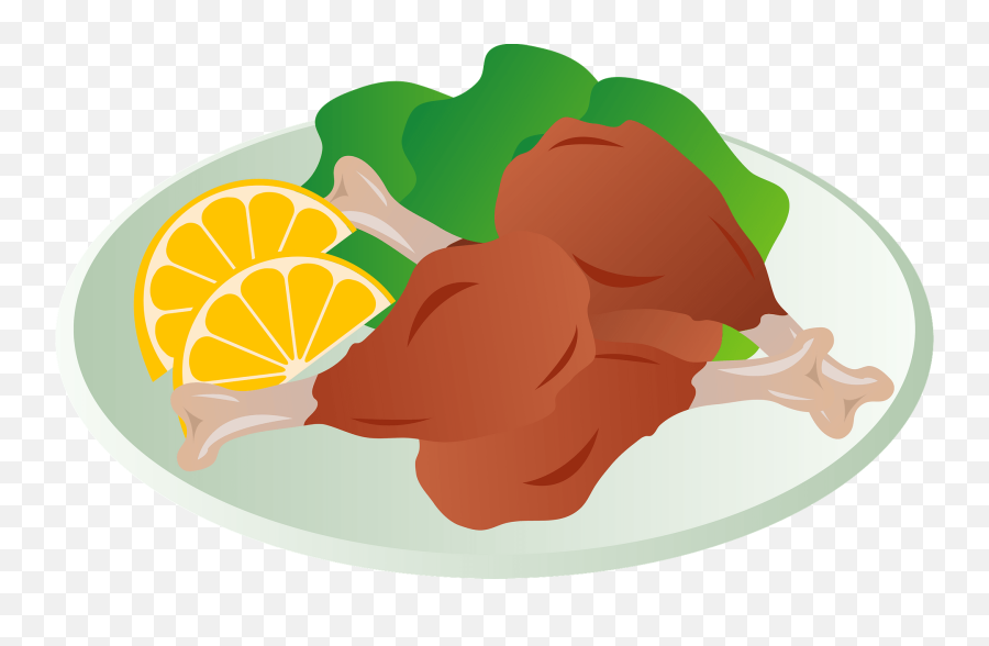 Fried Chicken Meal Clipart Free Download Transparent Png - Transparent Chicken Food Clipart Emoji,Dinner Clipart
