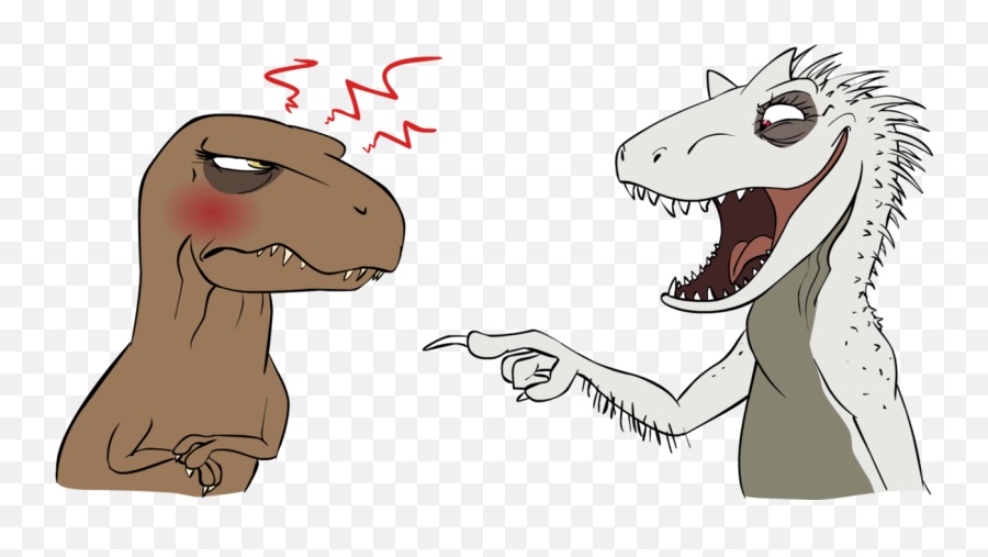 Download Indominus Rex X Trex Png Image With No Background - Tyrannosaurus Rex X Indominus Rex Emoji,Trex Png
