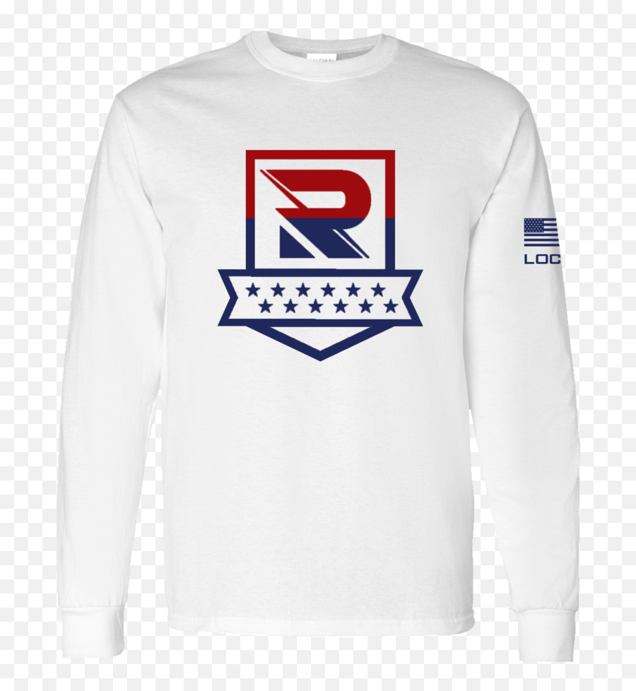 R Shield Longsleeve T - Shirt U2013 Ryan Lochte Official Store Emoji,Double R Logo