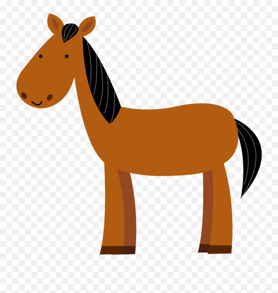 Horsepng Animal Clipart Farm Animals Clip Art - Farm Animal Horse Clipart Emoji,Farm Animals Clipart