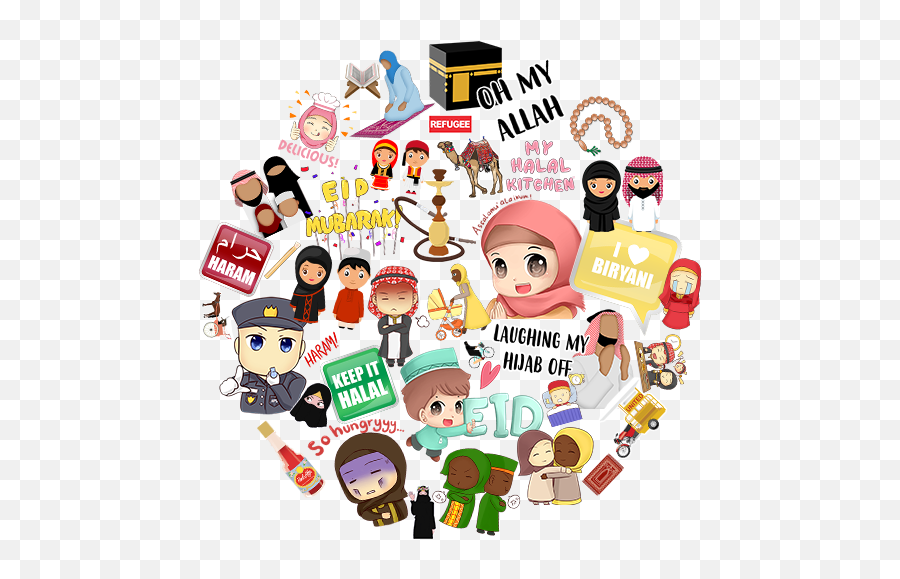 About Muslim Islamic Sticker 2021 Google Play Version Emoji,Hijab Clipart