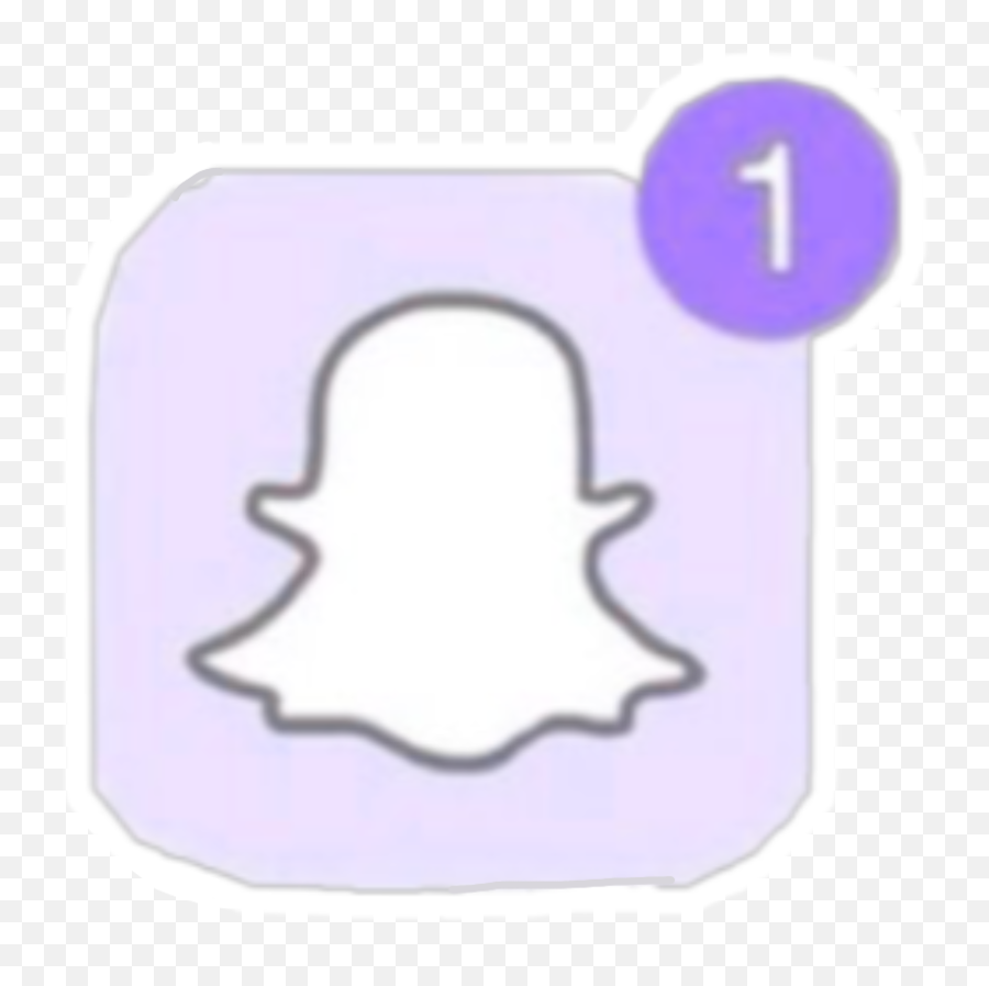Snapchat Purpleaesthetic Aesthetic Sticker By Evelyn Emoji,Aesthetic Snapchat Logo