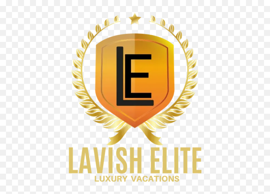 Lavish Elite Luxury Vacations The Only Authentic All Emoji,Luxurious Logo