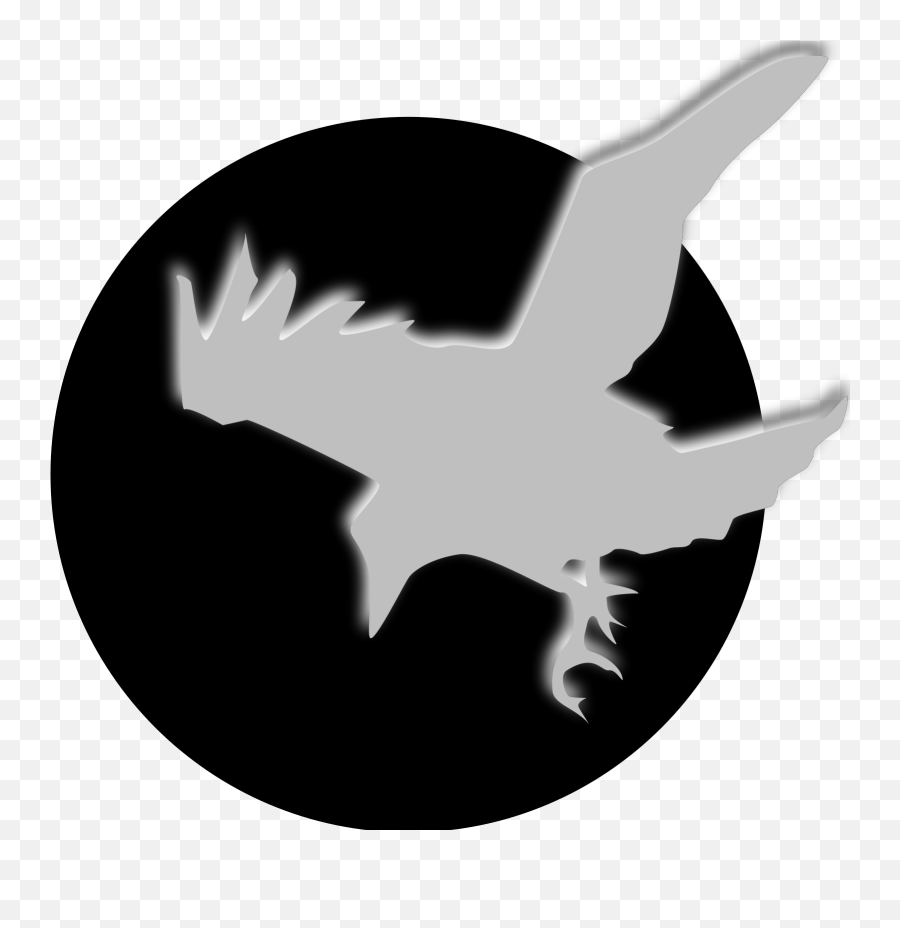 Raven Gray Svg Vector Raven Gray Clip Art - Svg Clipart Automotive Decal Emoji,Raven Clipart