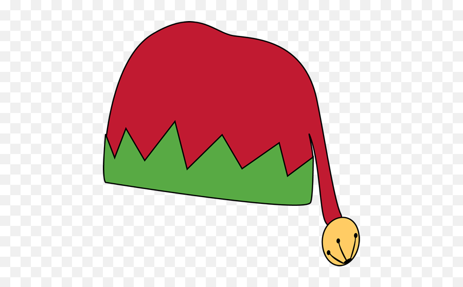 Christmas Clip Art - Transparent Background Elf Hat Clip Art Emoji,Santa Hat Clipart