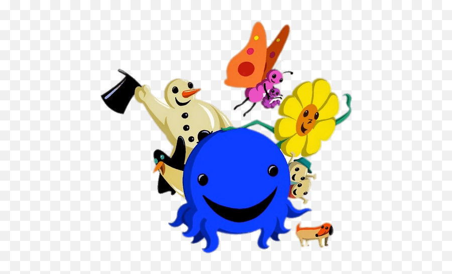 Oswald The Octopus And His Friends Transparent Png - Stickpng Oswald The Octopus Emoji,Octopus Clipart