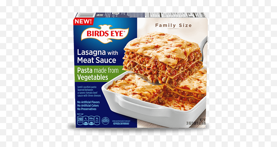 Lasagna With Meat Sauce - Birds Eye Emoji,Lasagna Png
