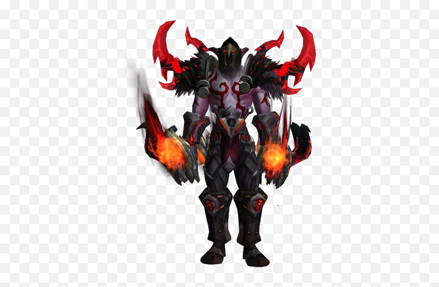Red Demon Hunter Set - Outfit 905 Ptr Wow Xavius Demon Hunter Emoji,Demon Hunter Logo