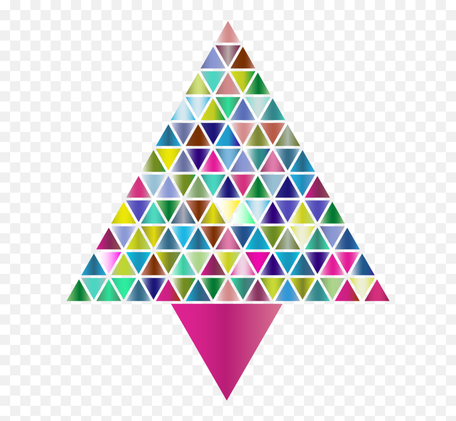 Line Triangle Symmetry Png Clipart - Árvore Em Forma Geométrica Emoji,Triangular Clipart