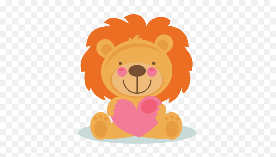 Cute Valentine Animal Clipart Png - Happy Emoji,Animal Clipart