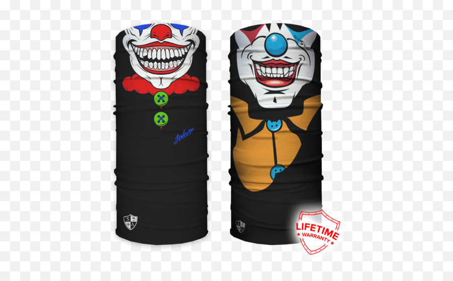 Salt Armour Clown And Twisted Face Shield Emoji,Clown Face Png