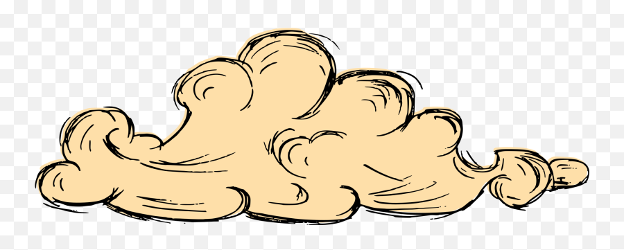 Vintage Cloud Drawing 4 - Vintage Cloud Png Clipart Full Svg Clouds Vintage Emoji,Mushroom Cloud Png