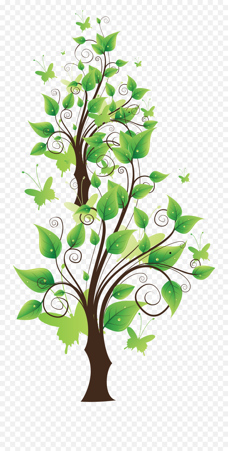 Tree Clipart Png File - Tree Pic For Video Editing Emoji,Winter Trees Clipart