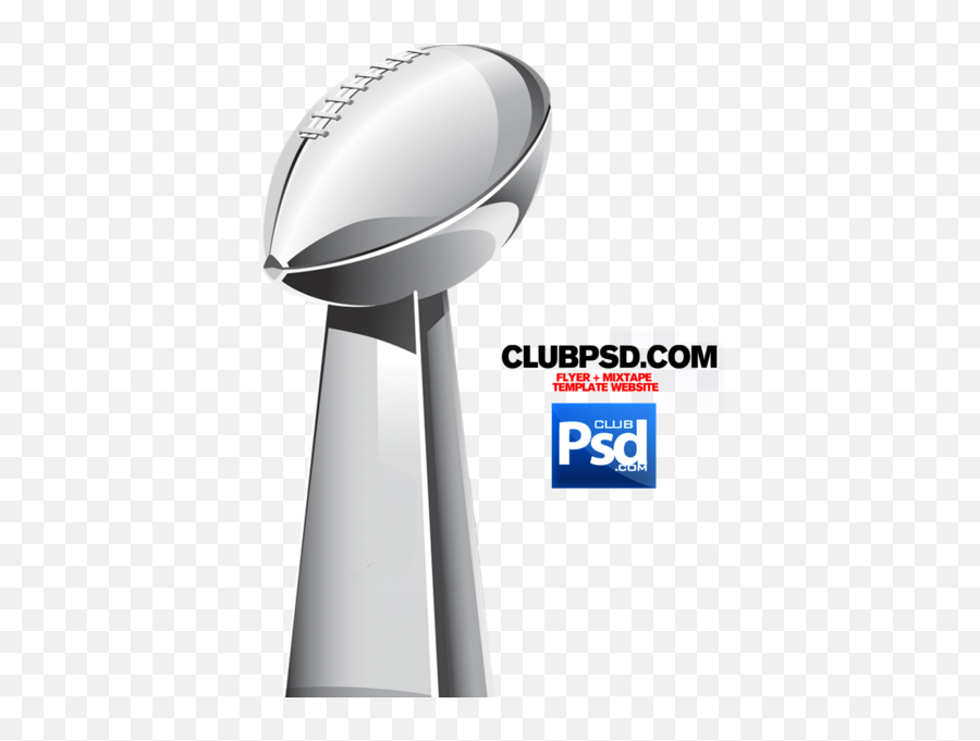 Super Bowl Trophy - Super Bowl Trophy Psd Emoji,Lombardi Trophy Png