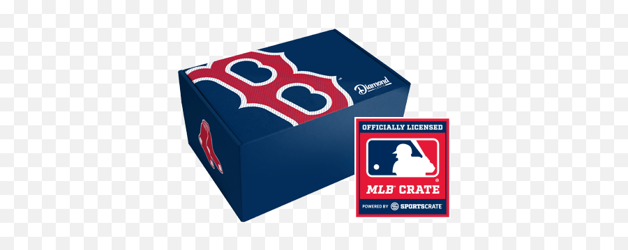 Boston Red Sox Diamond Crate From - 2015 Mlb All Star Game Emoji,Redsox Logo