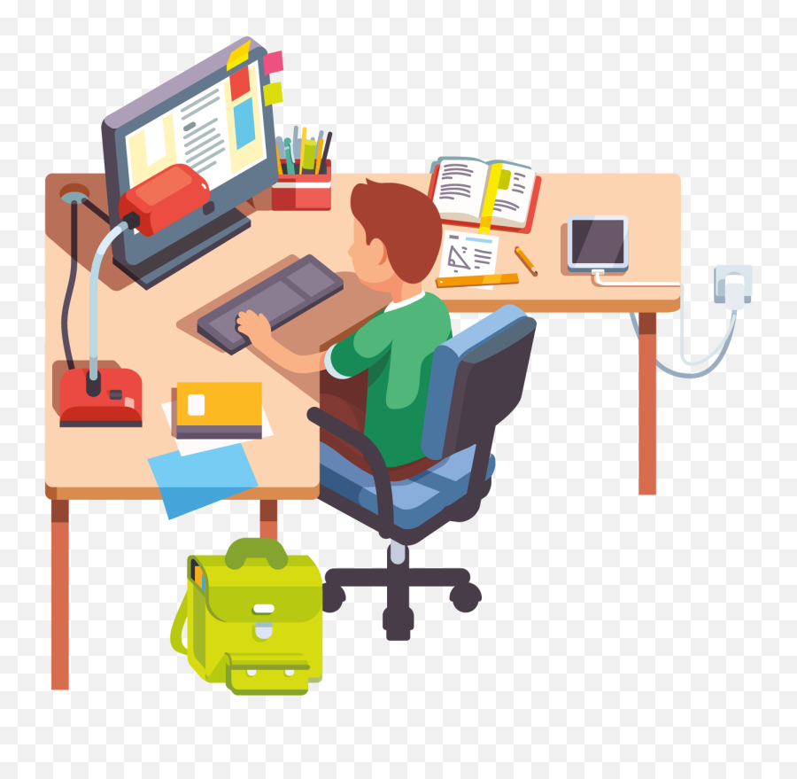 Hd Dont See A Plan That Fits You Talk To 1095088 - Png Studying At Home Png Emoji,Work Png