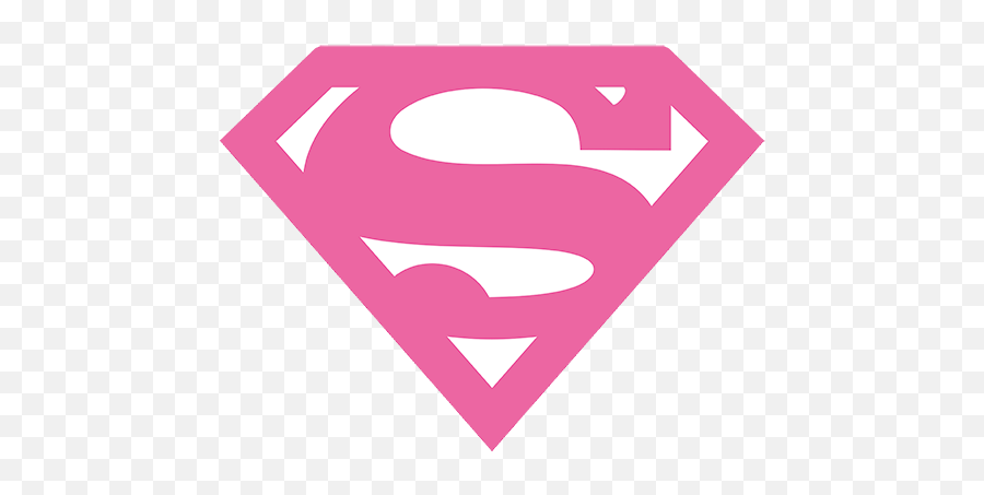 Supergirls Make Up Suite Case - Superman Pink Logo Emoji,Supergirl Logo