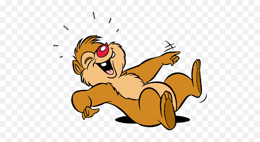 Chip And Dale Clip Art - Clipart Disney Laugh Emoji,Laughing Clipart