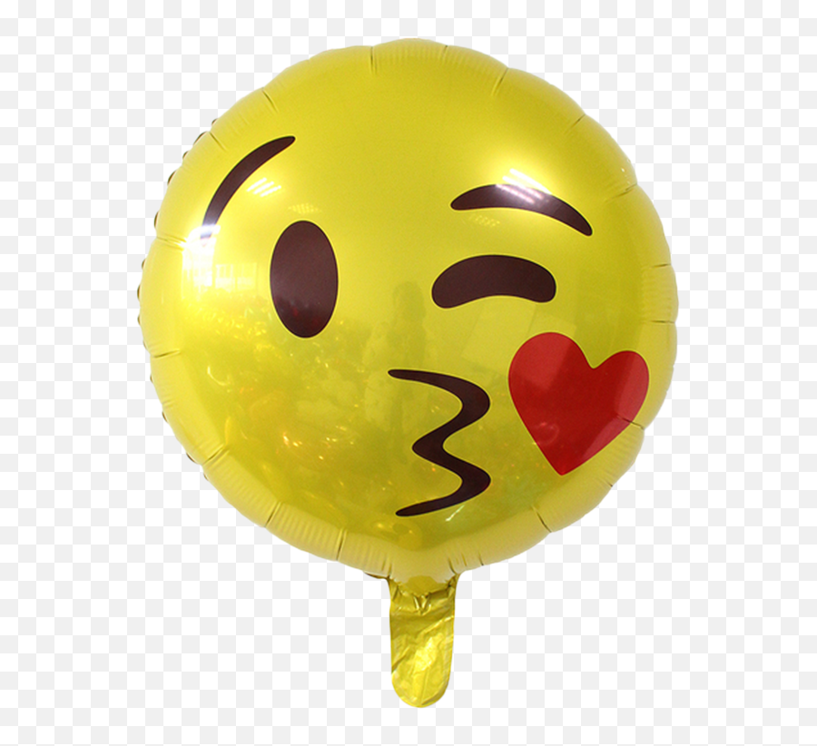 Emoji Kiss - Emoji Balloons Full Size Png Download Seekpng,Kiss Emoji Transparent
