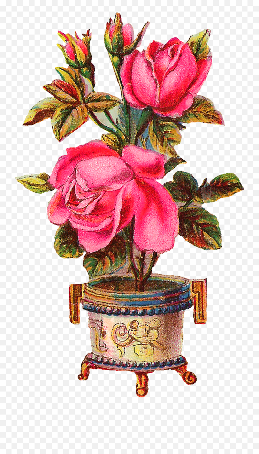 Victorian Clipart Vase - Beautiful Flower Vase Png Full Emoji,Victorian Clipart