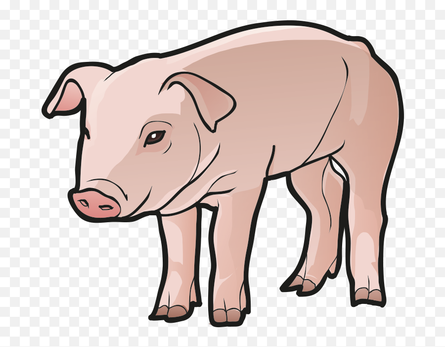Pig - Pig Clip Art Pig Baboy Emoji,Pig Clipart