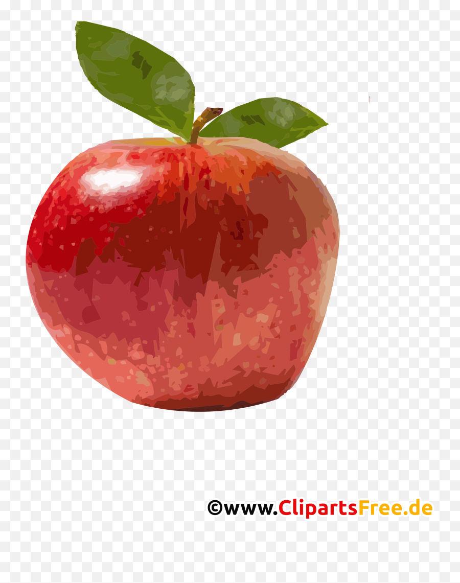 Red Apple Png Clipart With Transparent Background Emoji,Apples Transparent Background