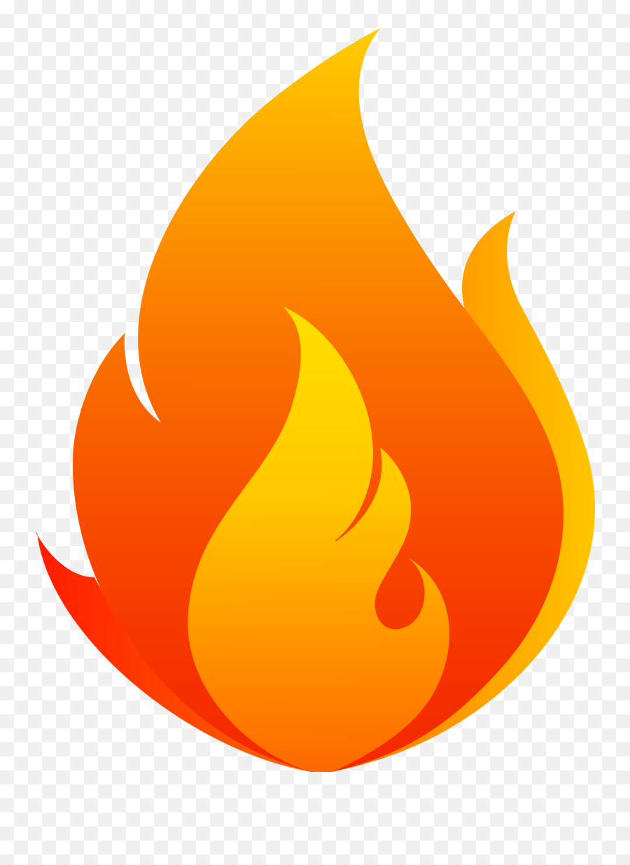 Vector Flame Png Transparent Clipart - Vector Transparent Flame Png Emoji,Flame Png