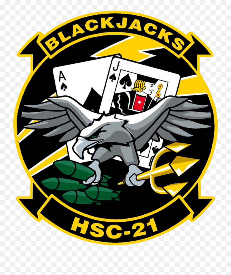 Hsc - Hsc 21 Blackjacks Emoji,Us Navy Logo