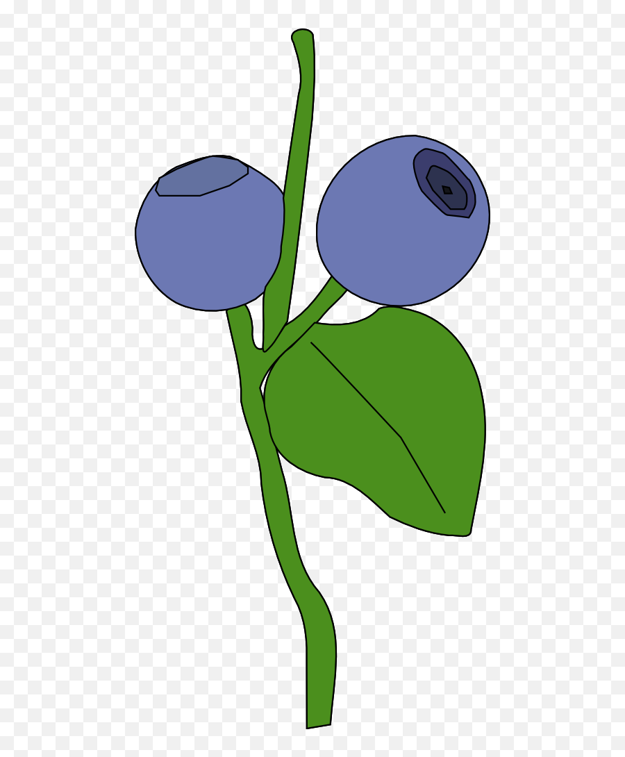 Blueberry Clipart - Jagódki Rysunek Emoji,Blueberry Clipart