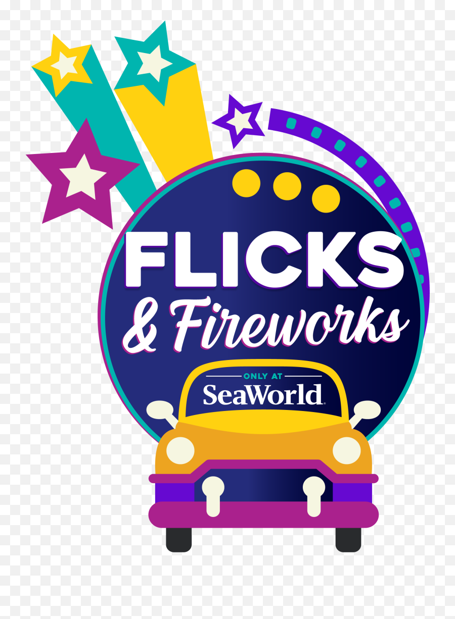 Seaworlds Flicks Fireworks - Seaworld Emoji,Seaworld Logo