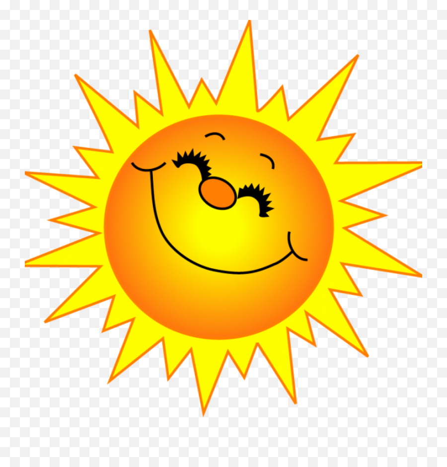 Happy Sun Clipart - Sun Clipart Emoji,Sun Clipart