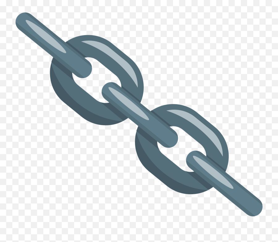 Chain Clipart - Solid Emoji,Chain Transparent