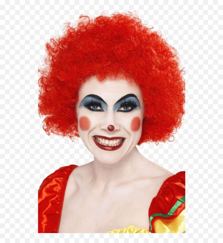 Economy Wig Red Emoji,Clown Wig Png