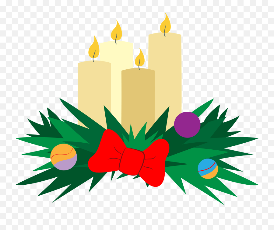Advent Candles Clipart Free Download Transparent Png - Advent Wreath Clipart Png Emoji,Candle Clipart