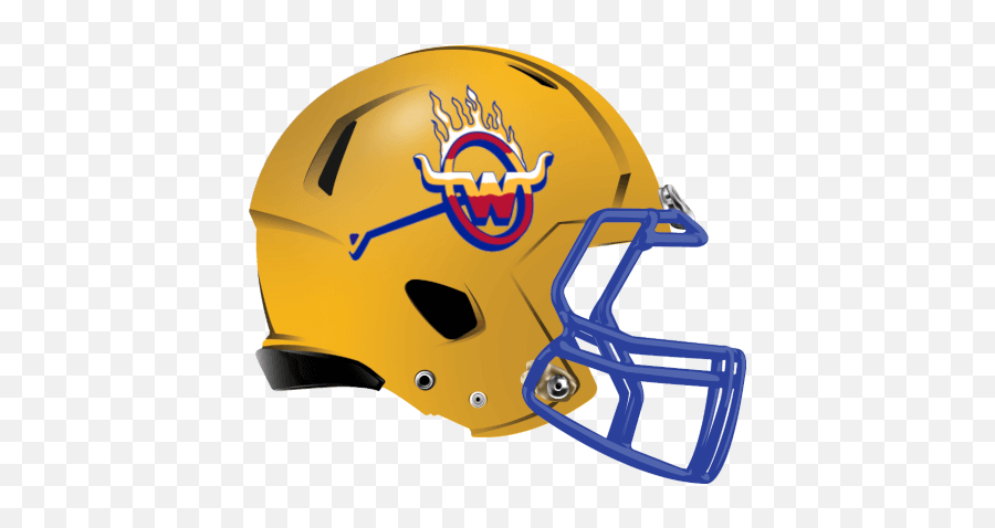 Cow Branding Iron Letter W Fantasy Football Logo Helmet - Waves Football Helmet Emoji,American Football Logo