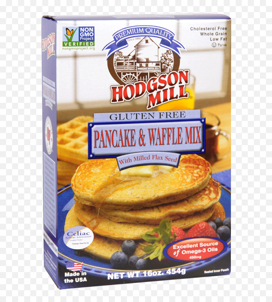 Gluten Free Pancake U0026 Waffle Mix With Flax Seed - Hodgson Mill Emoji,Waffle Transparent