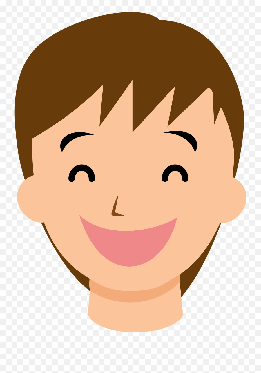 Man Is Laughing Clipart - Happy Emoji,Laughing Clipart