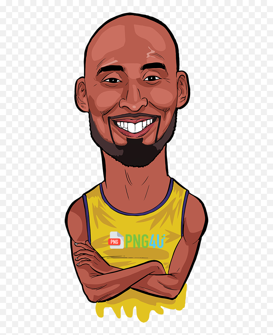 Kobe Bryant Png Cartoon - Png4u Happy Emoji,Kobe Logo