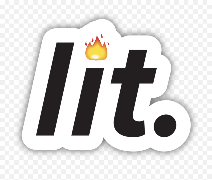 Download Lit Emoji - Lit Png,Fire Emoji Png