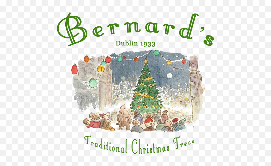 Bernardu0027s Christmas Trees Emoji,Christmas Tree Logo