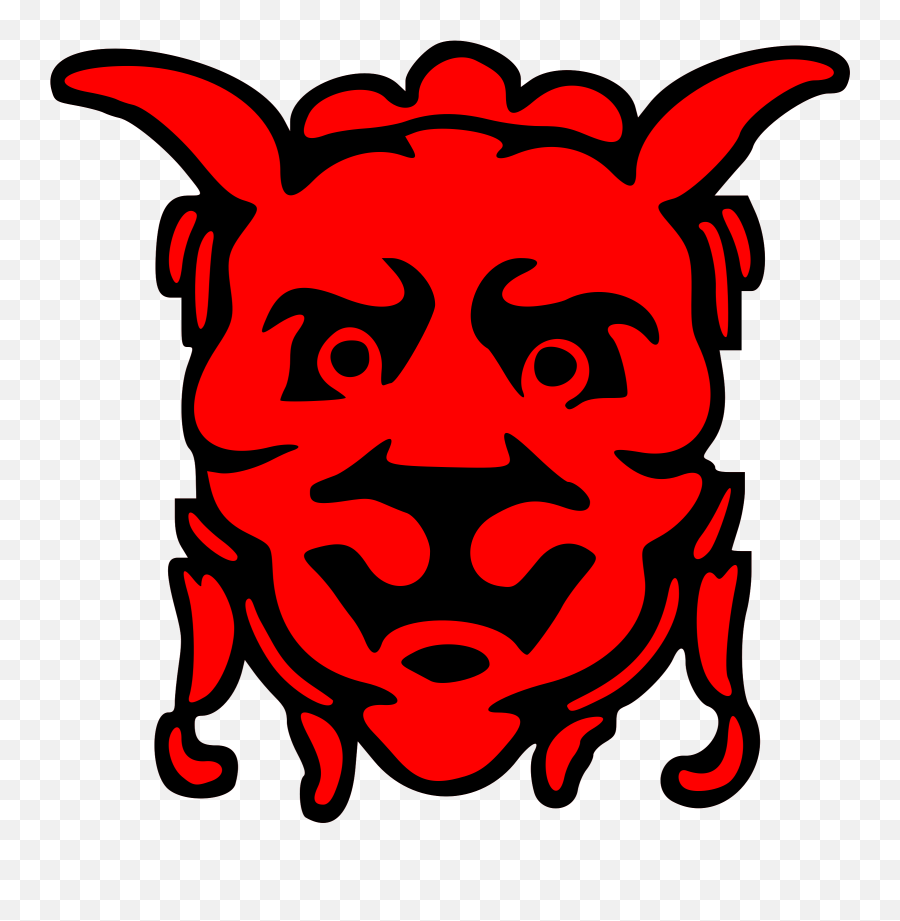 Devil Demon Face Satan - Clip Art Png Download Full Size Emoji,Devil Face Png